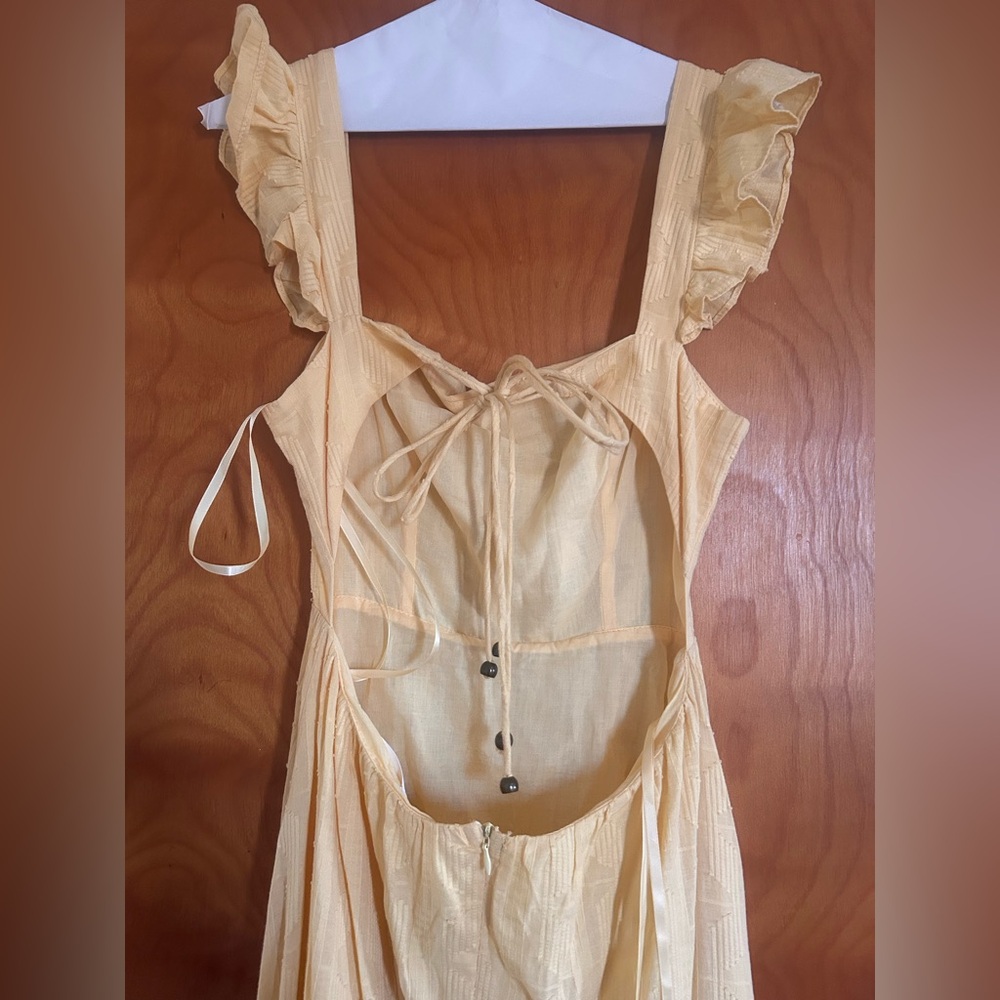 NWT Butter yellow dress